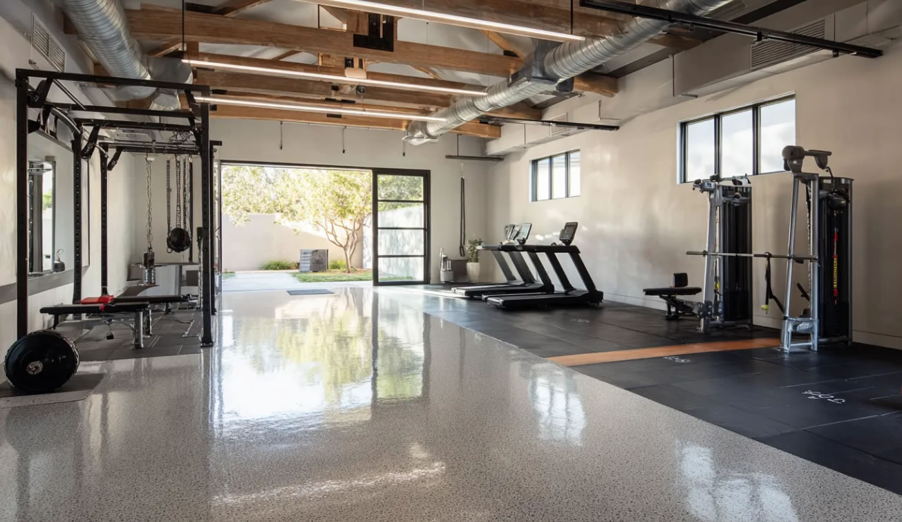 Gietvloer voor sport en vrijetjd